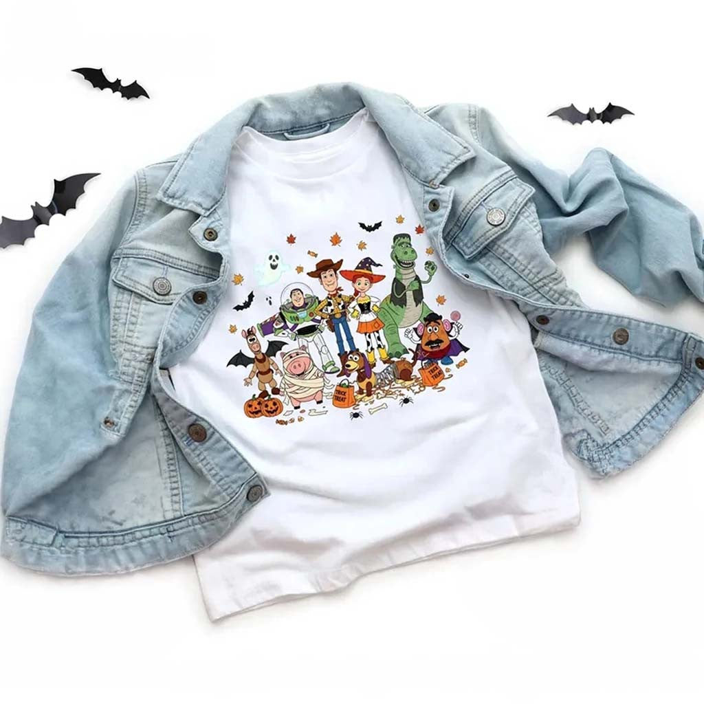 Toy Story Family Halloween T-Shirt Spooky Season Clothing Halloween Gifts For Him Her - Merchluma
