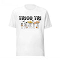 Tricotri Skeleton T-Shirt White Hispanic Mexican Tricotri Halloween Shirt Gift For Friends - Merchluma