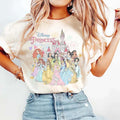 Vintage D Princess Characters Shirts WDW Disneyland Princess Trip Shirt Gift For Sisters - Merchluma