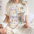 Vintage D Toy Story You've Got A Friend In Me Shirt Toy Story Characters Tee Daughter Gifts - Merchluma