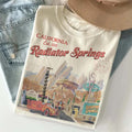 Vintage Lightning Mcqueen Radiator Springs Shirt D Pixar Cars Merch Gift For Cartoon Lovers - Merchluma