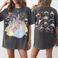 Retro D Princess Shirt Disneyworld Group Trip Tee Birthday Gift For Daughters - Merchluma