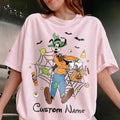 Personalized Halloween Goofy T-Shirt Spooky Season Apparel Best Halloween Gifts - Merchluma