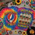 Grateful Dead Is My Jam And I'm Here To Spread It Tie-Dye T-Shirt Grateful Dead Merch Fan Gifts - Merchluma