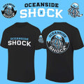 Oceanside Shock 2026 New Black T-Shirt Game Day Outfits Oceanside Shock Merch Hockey Fan Gifts - Merchluma