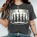 Vintage Girls Will Be Girls Witch Shirt Funny Halloween Apparel Gift For Witch Lovers - Merchluma