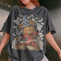 Vintage Mickey Fantasia Sorcerer Pumpkin D Halloween Shirt Mickey's Not So Scary Tee Gifts - Merchluma