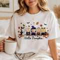 Snoopy Halloween Friends Shirt Hello Pumpkin T-Shirt Fall Outfits Gift For Halloween - Merchluma