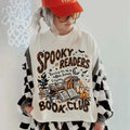 Spooky Moms Book Club Halloween T-Shirt Spooky Reader Clothing Present For Halloween - Merchluma