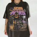 Vintage Star Wars Mashup Halloween Shirt Darth Vader T-Shirt Halloween Gifts Ideas - Merchluma
