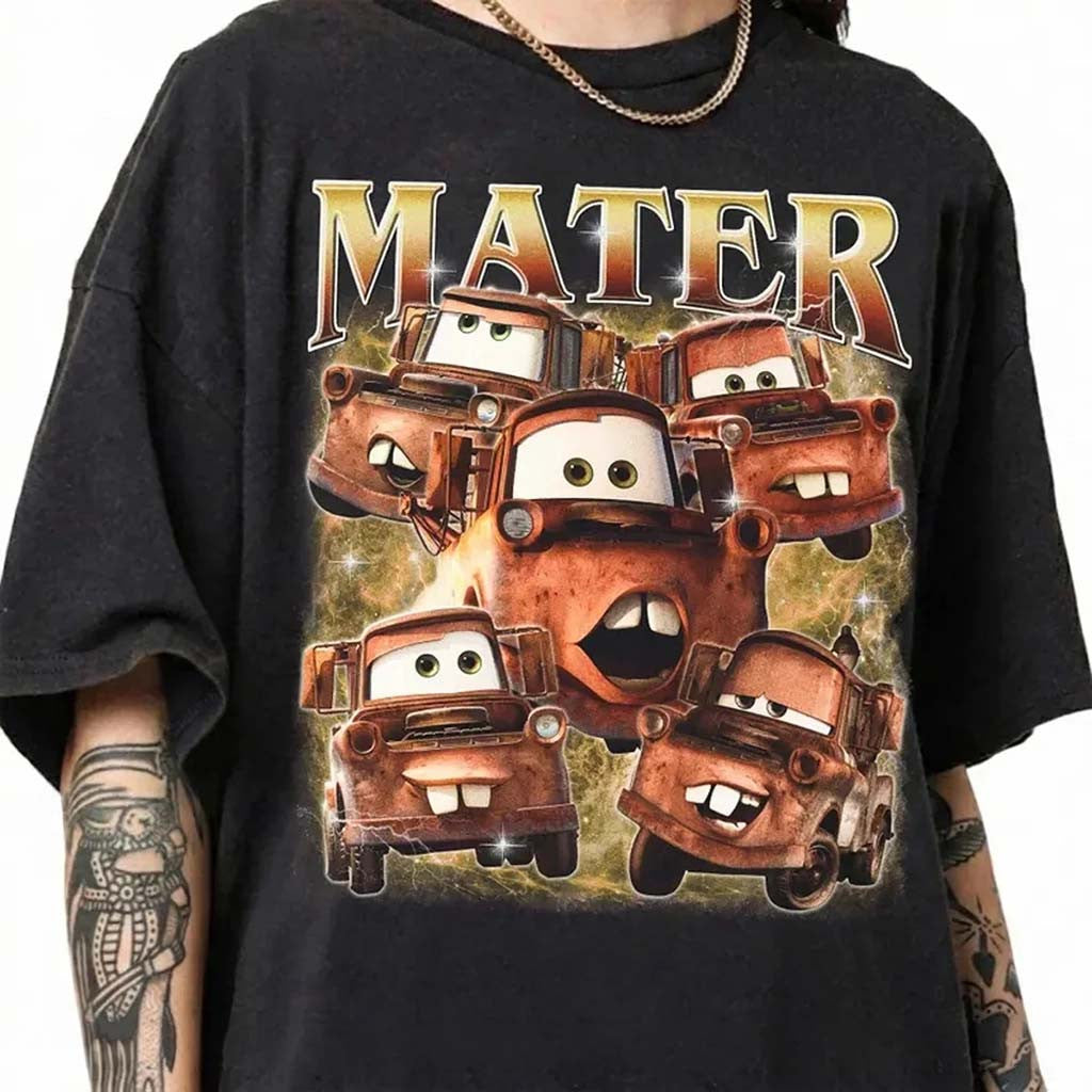 Vintage Tow Mater Shirt Retro D Cars Movie Shirt Best Birthday Gift For Sisters - Merchluma