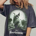 Vintage Frankenweenie Sparky Dog Halloween Shirt D Frankenweenie Movie Merch Halloween Gifts - Merchluma