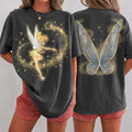 Vintage D Peter Pan Tinker Bell T-Shirt Tinkerbell Princess Shirt Present For Sisters - Merchluma