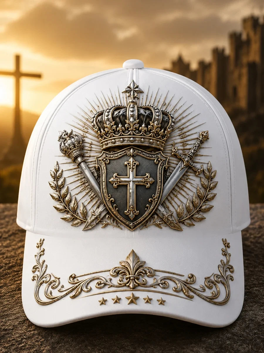 Four Forty One 41 Crown Baseball Cap Christian Cross Merch Birthday Present For Husband - Merchluma