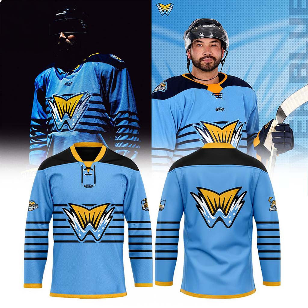Toledo Walleye Merch 2026 Ice Fishing Season Inspired By Area 419 Hockey Jersey Present For Fan - Merchluma