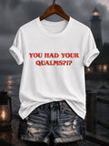 Greetings From Widow's Bay T-Shirt You Had Your Qualms Shirt Gift For Horror Fans - Merchluma