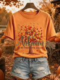 Autumn Is My Favorite Color T-Shirt 2026 Cute Fall Clothes Gift Ideas For Mom - Merchluma