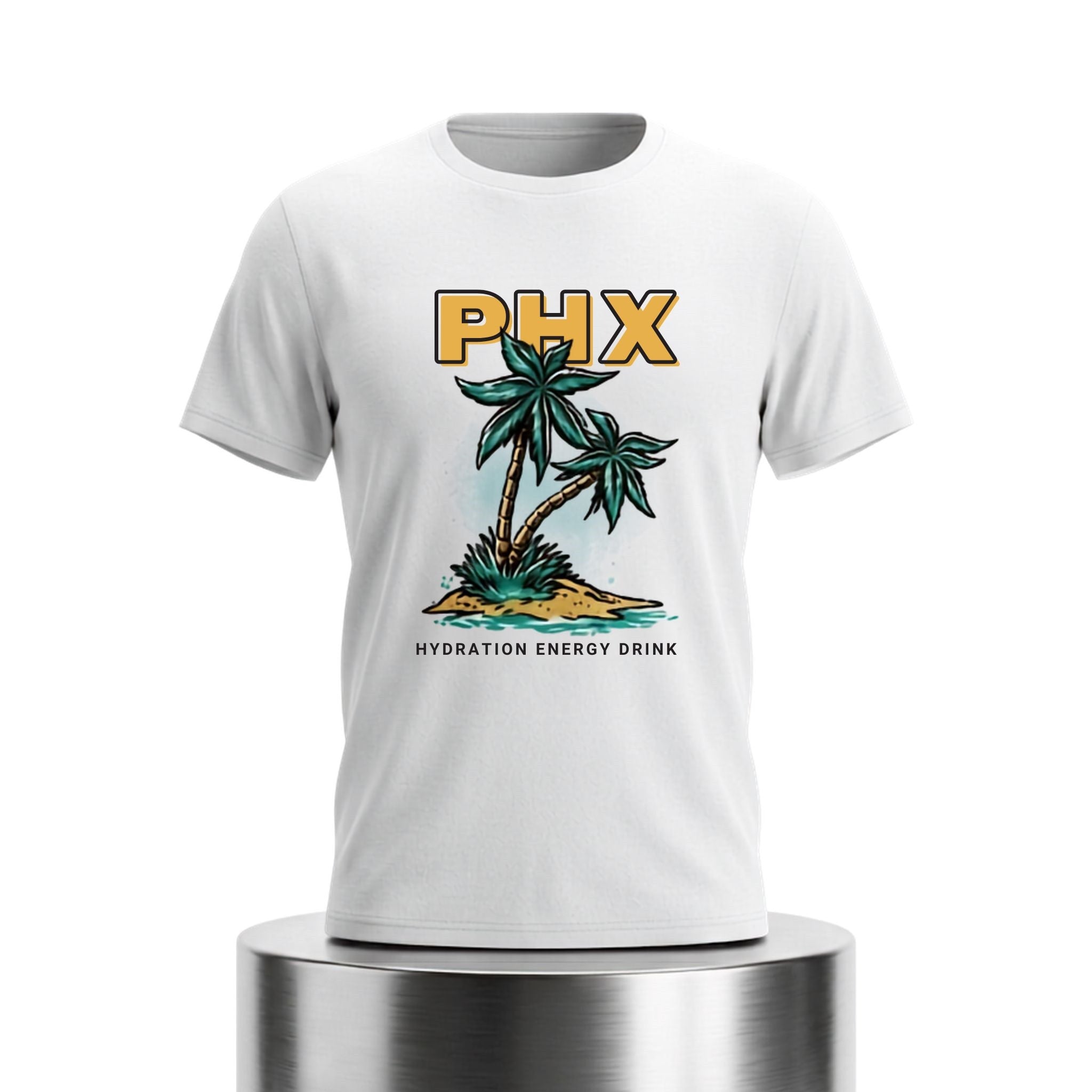 Phoenix Palm Tree Hydration Energy Drink Shirt Gift Ideas For Husband - Merchluma