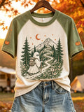Outdoor Adventures Ghosts Fall Camping T-Shirt Cute Halloween Shirt Gift For Hiking Lovers - Merchluma
