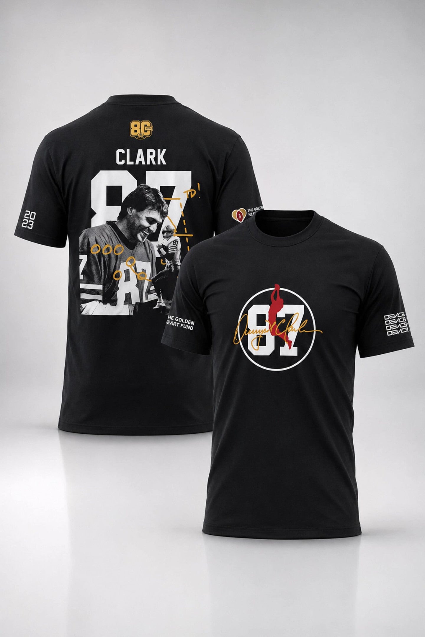 San Francisco 49ers 2026 Dwight Clark 87 Shirt 49ers Merch Gifts For Football Fan - Merchluma