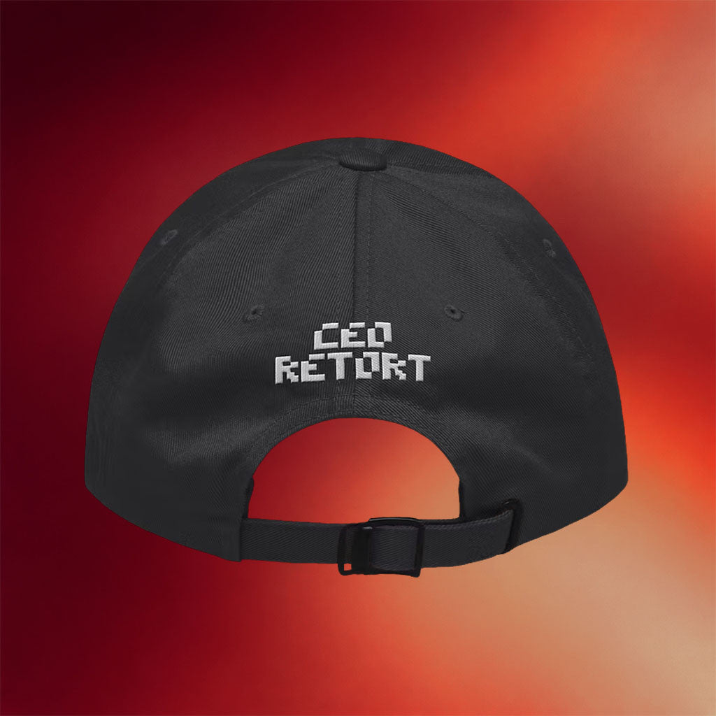 CEO Retort Merch 2026 CEO Retort Hat Black Simple Father's Day Gift Ideas - Merchluma
