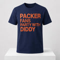 Packer Fans Party With Diddy 2026 Shirt Chicago Bears Merch Football Fan Gift Ideas - Merchluma