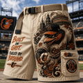 Baltimore Orioles Merch Built On Grit Fueled By Birdland Shorts Gifts For Baseball Fans - Merchluma