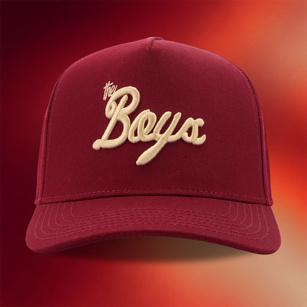 BWTB Merch 2026 The Boys Script Hat Embroidered Father's Day Gifts For Husband - Merchluma