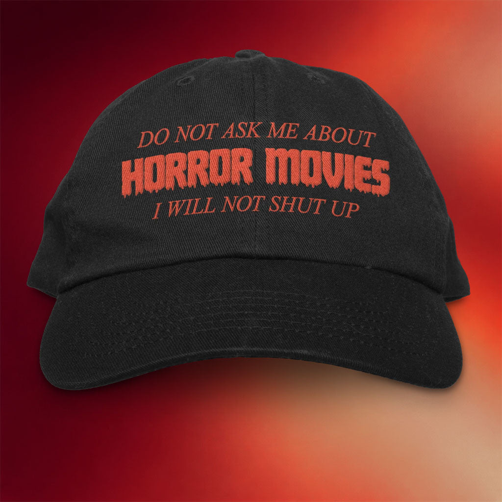 StudioHouse Designs Merch 2026 Shut Up Hat Horror Movies Cap Good Father's Day Presents - Merchluma