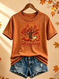 Fall Is My Favorite T-Shirt 2026 Autumn Colours Clothes Birthday Gift Ideas For Her - Merchluma