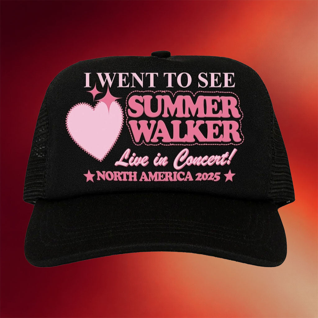 Summer Walker Merch I Went To See Summer Walker Hat Birthday Gifts For Girlfriend - Merchluma