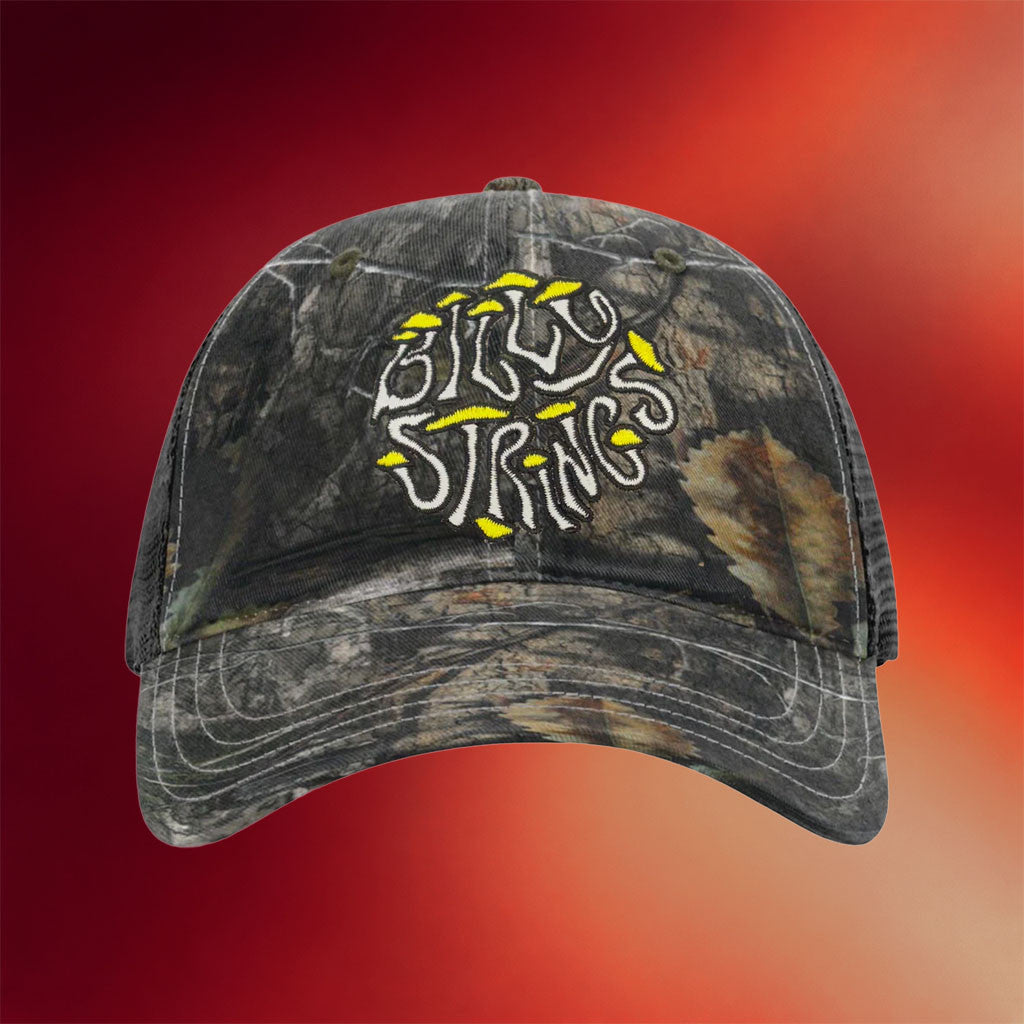 Billy Strings Merch 2026 Mushroom Logo Hat Julian Bast Hat Best Gifts For Music Fans - Merchluma