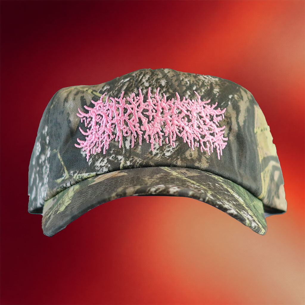 Dark Arts Coffee Merch Pink Logo Thorns Camo Hat Embroidered Best Gifts For Wife - Merchluma