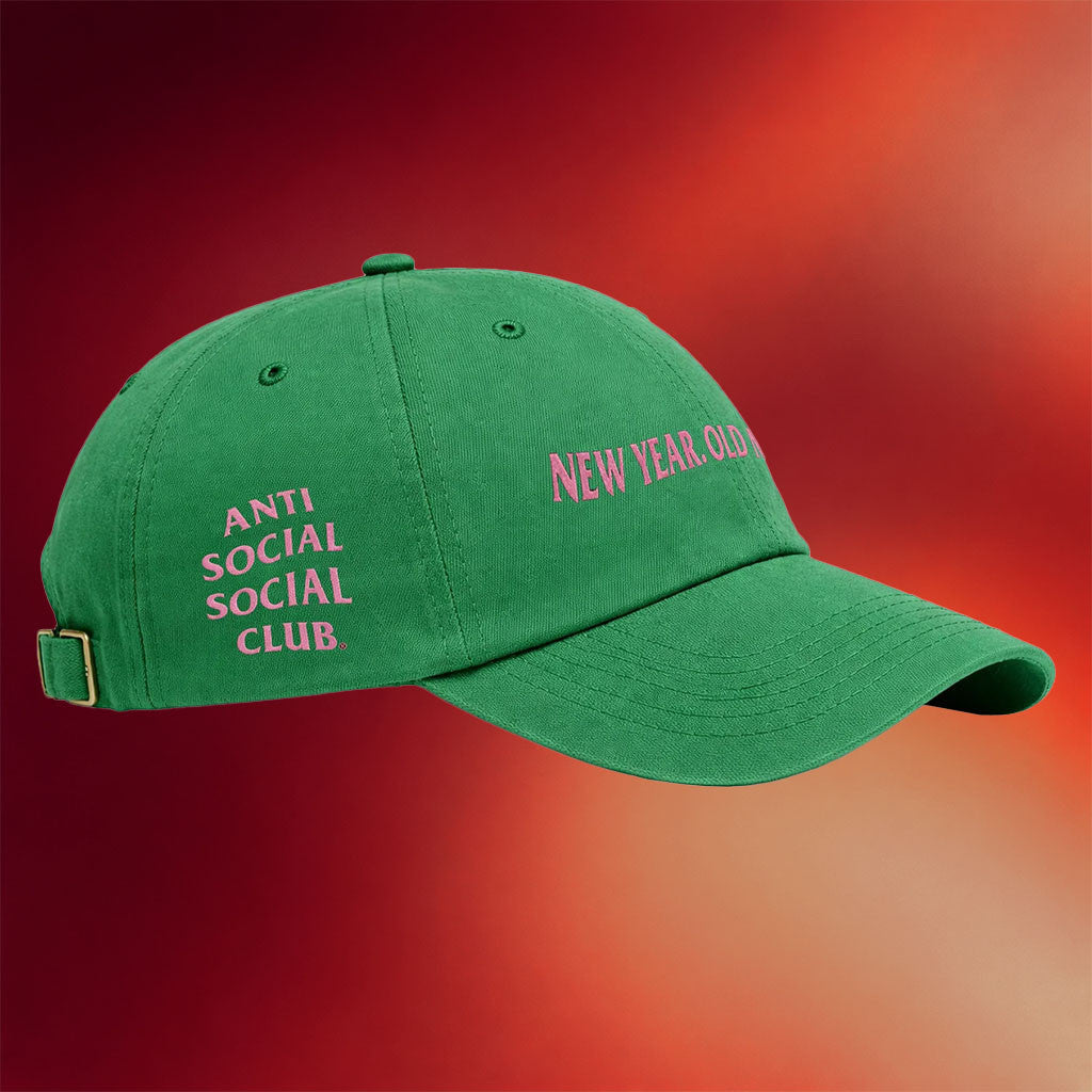 Anti Social Social Club Merch ASSC 2026 Hat Embroidered New Year Old Me Hat Gift For Him Her - Merchluma
