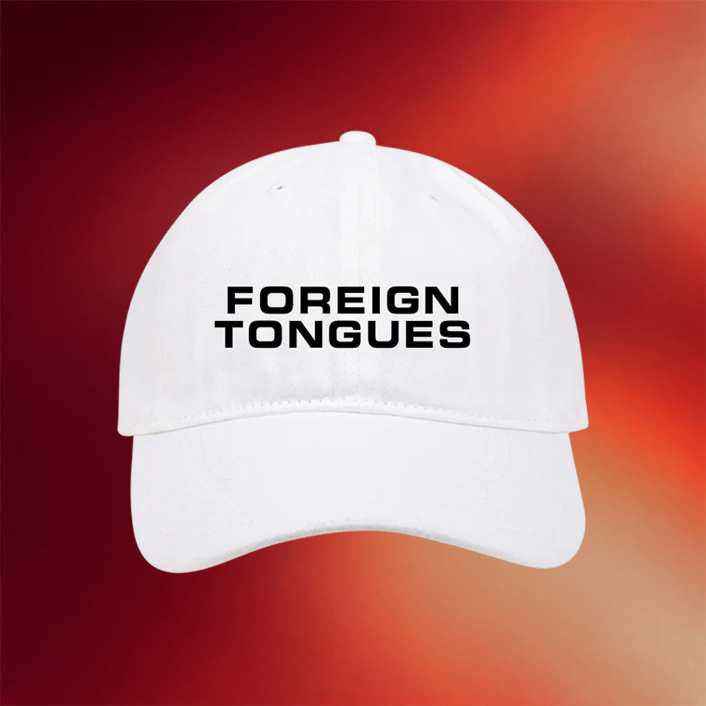 The Rolling Stones Merch 2026 Foreign Tongues Hat Embroidered Gifts For Rock Band Fans - Merchluma