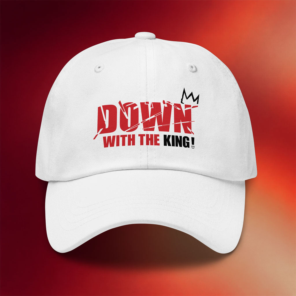 The Warning With Steve Schmidt Merch 2026 Down With The King Dad Hat Gifts For Father's Day - Merchluma
