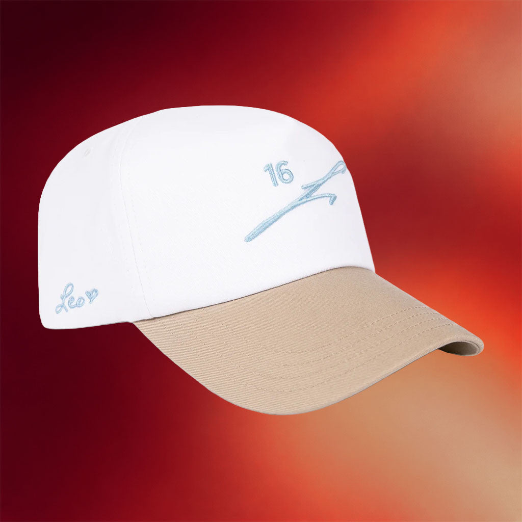 Charles Leclerc Merch 2026 Charles Leclerc #16 Two Tone Hat Embroidered Best Gifts For F1 Fans - Merchluma