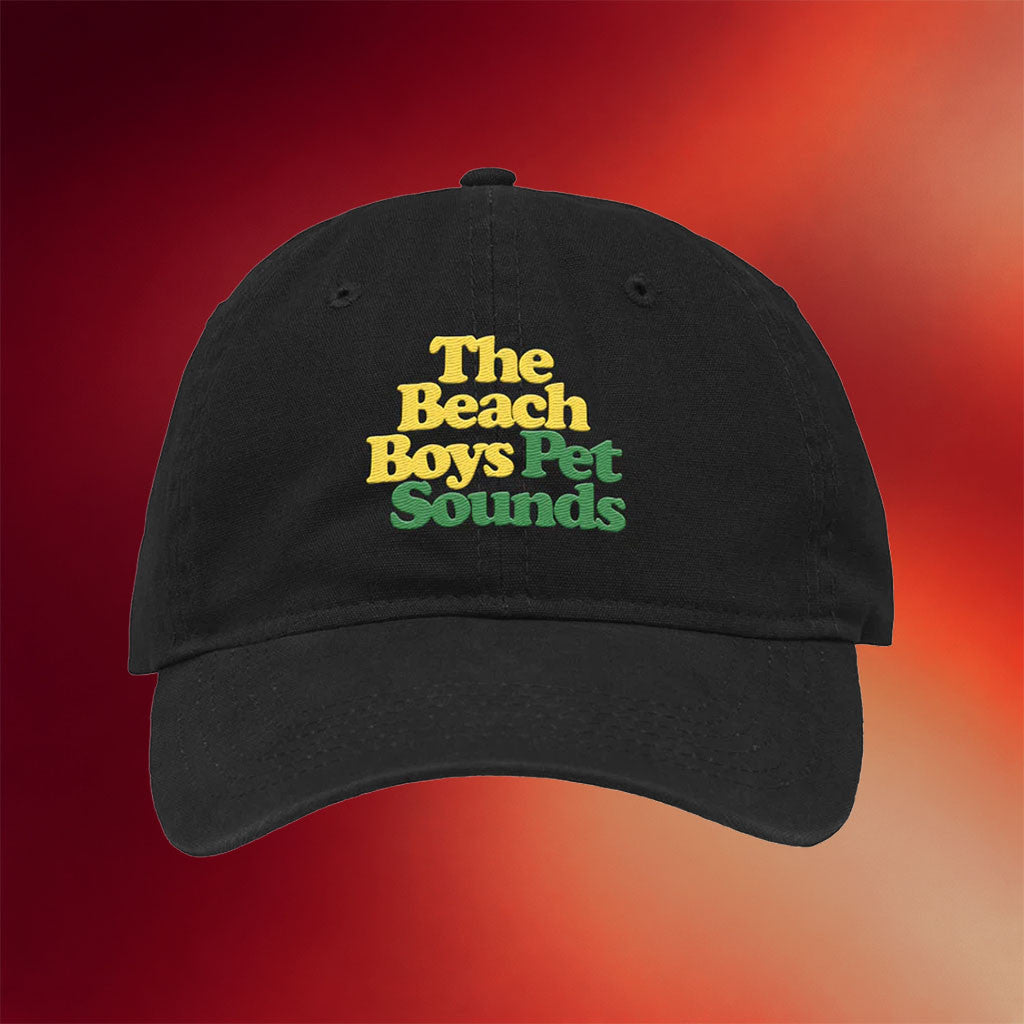 The Beach Boys Merch 2026 Pet Sounds Black Hat Embroidered Unique Gift For Rock Lovers - Merchluma
