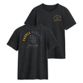 San Diego Padres Merch 2026 SD Padres Split Logo T-Shirt Black Cool Gifts For Baseball Lovers - Merchluma