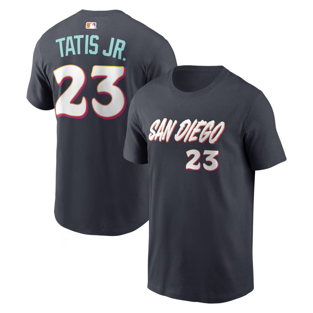 Fernando Tatis Jr #23 San Diego Padres Men's 2026 City Connect T-Shirt San Diego Padres Merch - Merchluma