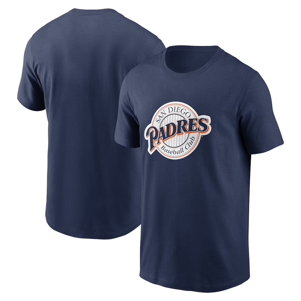 San Diego Padres Merch 2026 SD Padres Cooperstown Collection T-Shirt Navy Gifts For Fans - Merchluma