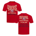 San Francisco 49ers Merch 2026 SF 49ers City Tour 2 0 T-Shirt Present For Football Lovers - Merchluma