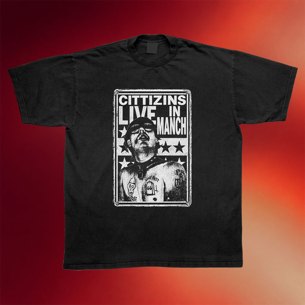 Friends Family Forever Merch 2026 Cittizins Live In Manchester T-Shirt Cittizins Tour Merch - Merchluma