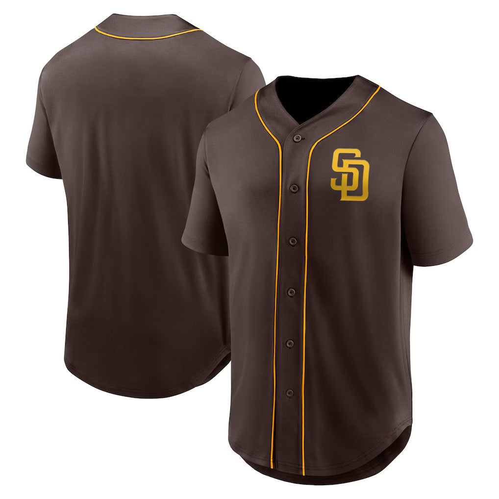 San Diego Padres Merch 2026 SD Padres Baseball Jersey Brown Gifts For Husband - Merchluma