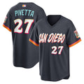 Nick Pivetta #27 San Diego Padres 2026 City Connect Stadium Jersey San Diego Padres Merch - Merchluma