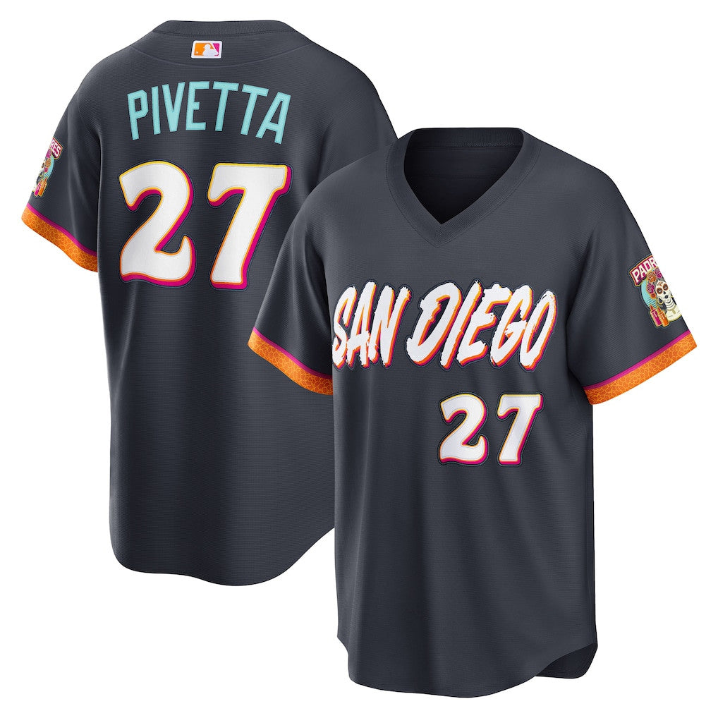 Nick Pivetta #27 San Diego Padres 2026 City Connect Stadium Jersey San Diego Padres Merch - Merchluma