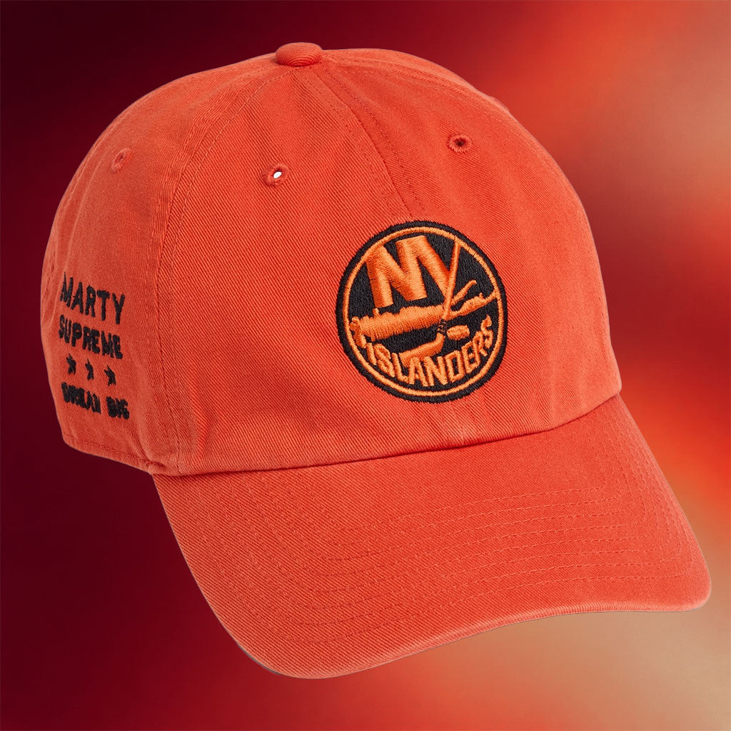 A24 Marty Supreme x 47 New York Islanders Hat Embroidered Islanders Merch Ice Hockey Fan Gifts - Merchluma