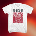 Ride Band Merch 2026 Roses White T-Shirt Presents For Rock Music Lovers - Merchluma