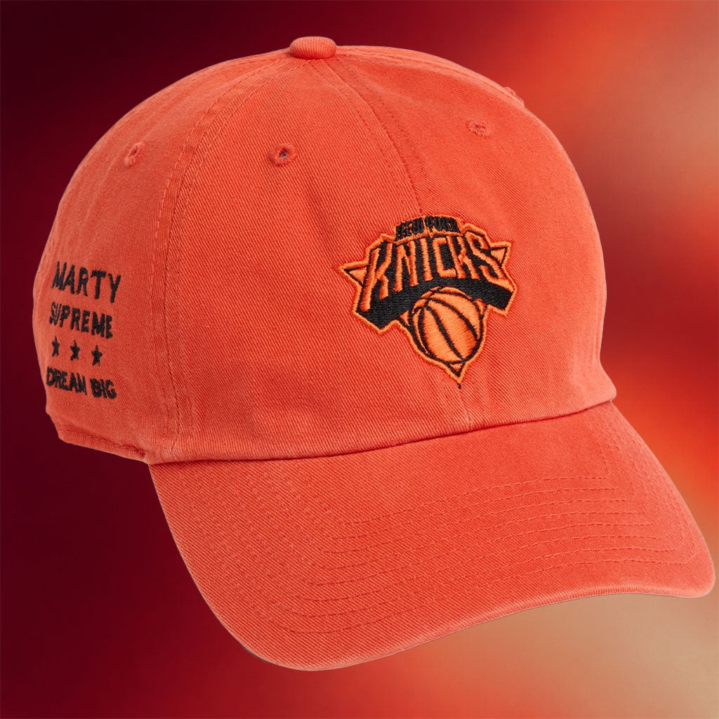 A24 Marty Supreme x 47 New York Knicks Hat Embroidered Knicks Merch Basketball Fan Gift Ideas - Merchluma