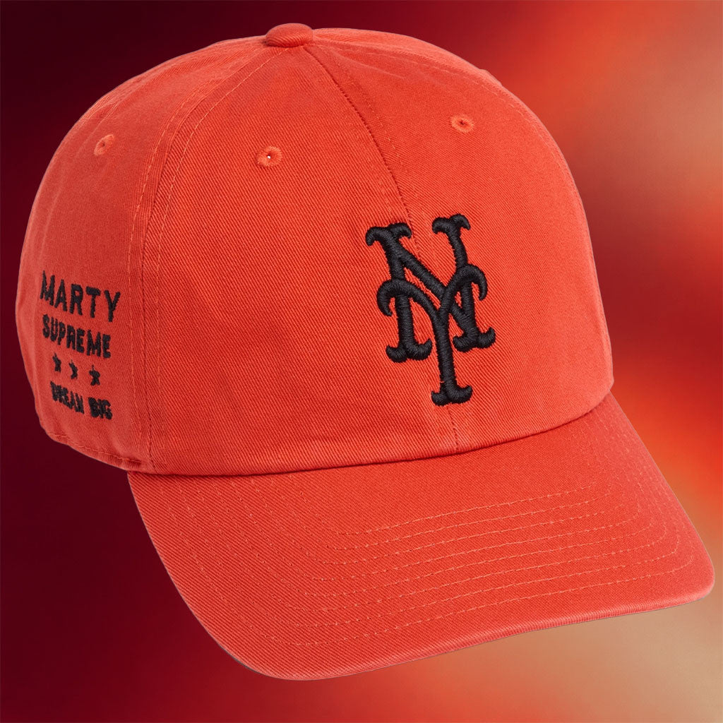 A24 Marty Supreme x 47 New York Mets Hat Embroidered Mets Merch Best Gifts For Baseball Fans - Merchluma